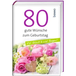 80 gute Wünsche zum Geburtstag-St. Benno Verlag GmbH Discount
