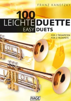 100 leichte Duette für 2 Trompeten-Hage Musikverlag Outlet