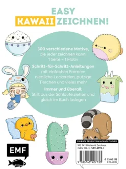 Edition Michael Fischer 300 Motive zeichnen - Kawaii Clearance