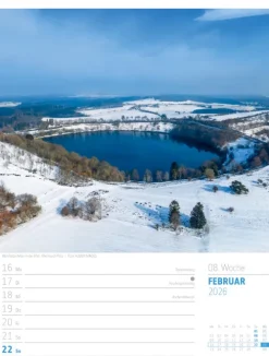 Abenteuer Deutschland Wochenplaner Kalender 2026 | Naturparadiese-Ackermann Kunstverlag Sale