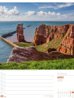 Abenteuer Deutschland Wochenplaner Kalender 2026 | Naturparadiese-Ackermann Kunstverlag Sale