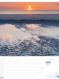 Abenteuer Deutschland Wochenplaner Kalender 2026 | Naturparadiese-Ackermann Kunstverlag Sale