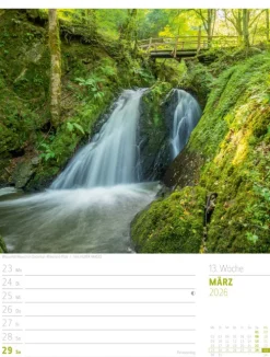 Abenteuer Deutschland Wochenplaner Kalender 2026 | Naturparadiese-Ackermann Kunstverlag Sale
