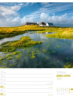 Abenteuer Deutschland Wochenplaner Kalender 2026 | Naturparadiese-Ackermann Kunstverlag Sale