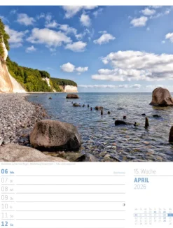 Abenteuer Deutschland Wochenplaner Kalender 2026 | Naturparadiese-Ackermann Kunstverlag Sale