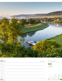 Abenteuer Deutschland Wochenplaner Kalender 2026 | Naturparadiese-Ackermann Kunstverlag Sale