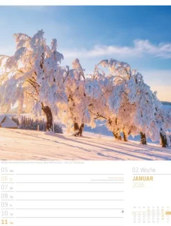 Abenteuer Deutschland Wochenplaner Kalender 2026 | Naturparadiese-Ackermann Kunstverlag Sale