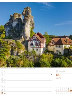 Abenteuer Deutschland Wochenplaner Kalender 2026 | Naturparadiese-Ackermann Kunstverlag Sale