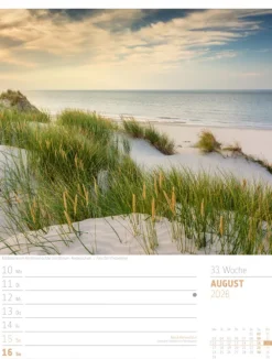 Abenteuer Deutschland Wochenplaner Kalender 2026 | Naturparadiese-Ackermann Kunstverlag Sale