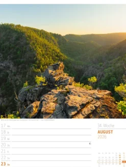 Abenteuer Deutschland Wochenplaner Kalender 2026 | Naturparadiese-Ackermann Kunstverlag Sale