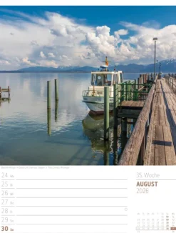 Abenteuer Deutschland Wochenplaner Kalender 2026 | Naturparadiese-Ackermann Kunstverlag Sale