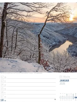 Abenteuer Deutschland Wochenplaner Kalender 2026 | Naturparadiese-Ackermann Kunstverlag Sale