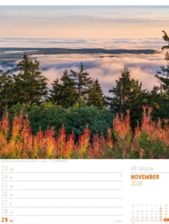 Abenteuer Deutschland Wochenplaner Kalender 2026 | Naturparadiese-Ackermann Kunstverlag Sale