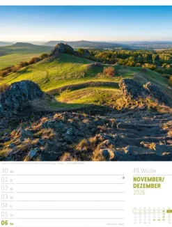 Abenteuer Deutschland Wochenplaner Kalender 2026 | Naturparadiese-Ackermann Kunstverlag Sale