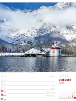 Abenteuer Deutschland Wochenplaner Kalender 2026 | Naturparadiese-Ackermann Kunstverlag Sale