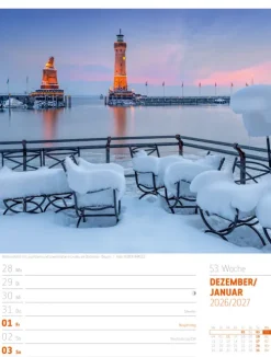 Abenteuer Deutschland Wochenplaner Kalender 2026 | Naturparadiese-Ackermann Kunstverlag Sale