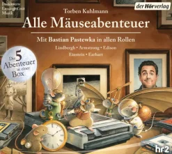 Alle Mäuseabenteuer: Lindbergh - Armstrong - Edison - Einstein - Earhart-Hoerverlag DHV Der Best