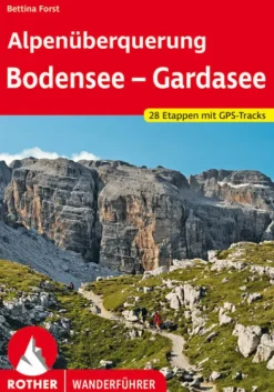 Bergverlag Rother Alpenüberquerung Bodensee - Gardasee Outlet