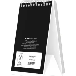 teNeues Calendars & Stationery GmbH & Co. KG Alpha Edition - Der Abgründe Kalender 2026 - Wochenkalender mit 53 tiefschwarzen Sprüchen & bissiger Ironie, schwarzhumoriger Tischaufstellkalender, perfektes Geschenk für Zyniker und Sarkasmus-Fans