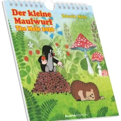 Alpha Edition - Der kleine Maulwurf Kalender 2026 - Postkartenkalender 16×17 cm mit Illustrationen von Zdenek Miler, zum Aufstellen oder Aufhängen, niedlicher Tischkalender & Geschenk für Kinder-teNeues Calendars & Stationery GmbH & Co. KG Outlet