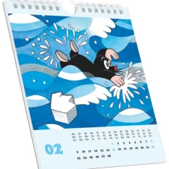 Alpha Edition - Der kleine Maulwurf Kalender 2026 - Postkartenkalender 16×17 cm mit Illustrationen von Zdenek Miler, zum Aufstellen oder Aufhängen, niedlicher Tischkalender & Geschenk für Kinder-teNeues Calendars & Stationery GmbH & Co. KG Outlet