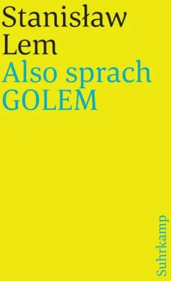 Suhrkamp Verlag Also sprach GOLEM Sale