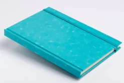 Anaconda Notizbuch/Notebook/Blank Book, punktiert, textiles Gummiband, grün, Hardcover (A5), 120g/m² Papier-Anaconda Verlag Hot