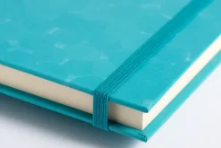 Anaconda Notizbuch/Notebook/Blank Book, punktiert, textiles Gummiband, grün, Hardcover (A5), 120g/m² Papier-Anaconda Verlag Hot
