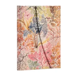 Anemone Midi Lined Hardcover Journal (Wrap Closure)-Paperblanks Ltd. Discount