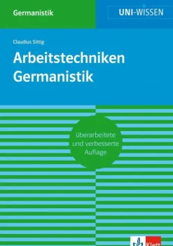 Klett Lerntraining Arbeitstechniken Germanistik