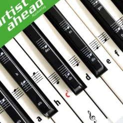 Artist Ahead Musikverlag ARTIST AHEAD® Noten Aufkleber für Klavier & Keyboard Online