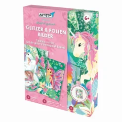 Carletto Deutschland GmbH Artista - Glitzer & Folien Bilder Einhorn Hot