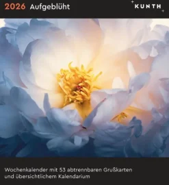 Kunth GmbH Kalender Aufgeblüht - KUNTH Postkartenkalender 2026 Online