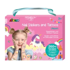 Avenir - Nagelsticker & Tattoos Einhorn Best