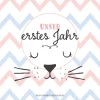 Babyalbum: Unser erstes Jahr. Babytagebuch in rosa und blau zum Ausfüllen für Mädchen & Junge. Personalisiertes Baby Erinnerungsalbum zum Eintragen für das 1. Jahr. Geschenk zur Geburt, Taufe.-NOVA MD Hot