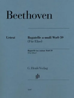 Henle, G. Verlag Bagatelle a-moll WoO 59 (Für Elise) New