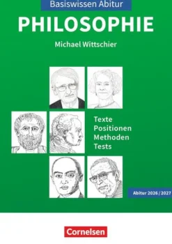 Cornelsen Verlag GmbH Basiswissen Abitur Philosophie 2026/2027. Texte - Positionen - Methoden - Tests - Prüfungswissen Discount