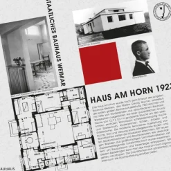 Bauhaus-Universität Bastelbogen "Haus am Horn 1923" Outlet