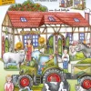 Bauernhof basteln aus Papier Bastelbogen Ausschneidebogen-Atelier Color Sale