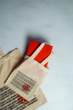 Baumwolltragetasche Hugendubel (Tote Bag) - Größe XS-Papier Mettler Clearance