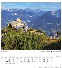 Berchtesgaden Königssee Postkartenkalender 2026-Plenk Discount