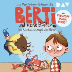 Berti und seine Brüder - Die Schokoladenkugel des Bösen, 2 Audio-CDs-Der Audio Verlag, DAV New