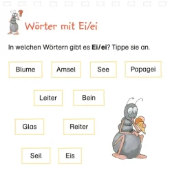 Tessloff Verlag BOOKii Fit für Deutsch Interaktiver Lernspaß 1. Klasse Online