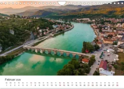 Bosnien - Wunderschöne Natur in einem bezaubernden Land. (Wandkalender 2026 DIN A4 quer), Monatskalender-Calvendo