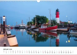 Calvendo Büsum - Urlaub an der Nordsee (Wandkalender 2026 DIN A3 quer), Monatskalender Best