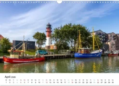 Calvendo Büsum - Urlaub an der Nordsee (Wandkalender 2026 DIN A3 quer), Monatskalender Best