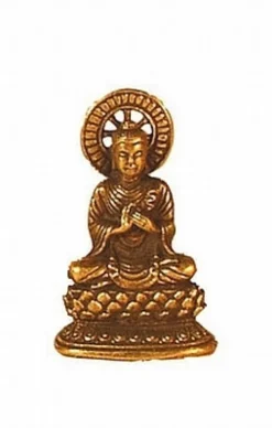 Buddha Messing 3 cm-Saraswati New