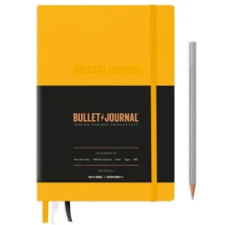 Bullet Journal Edition 2, Medium (A5), Hardcover, 206 nummerierte Seiten, Yellow24, dotted-LEUCHTTURM1917 Discount