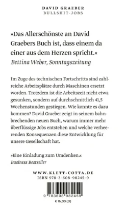 Klett-Cotta Verlag Bullshit Jobs Online