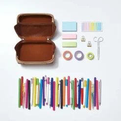 Bookchair Vertrieb Carchette Carry Pouch (Beige) - Stiftetasche - Kosmetiktasche Hot